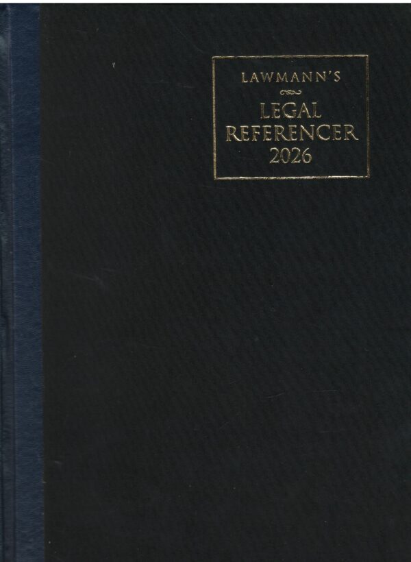 Lawmann's Legal Referencer Registrar 2026 For Advocate by K.M. Sharma Edition 2026
