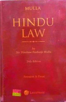LexisNexis Hindu Law by Sir Dinshaw Fardunji Mulla Edition 2022
