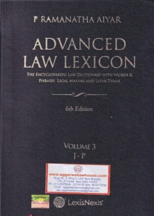 LexisNexis P Ramanatha Aiyar Advanced Law Lexicon (Set of 4 Vols) Edition 2023