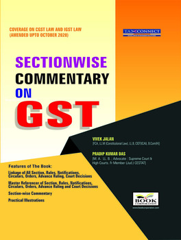 Book Corporation Sectionwise Compendium on GST by VIVEK JALAN October Edition 2020