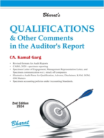 Bharat Qualifications & Other Comments in the Auditor’s Report by CA Kamal Garg Edition 2024