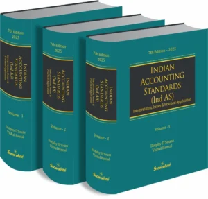 SNOW WHITE INDIAN ACCOUNTING STANDARDS (Ind AS) by Dolphy D Souza (Set of 3 Vols.) – 7th Edition 2025