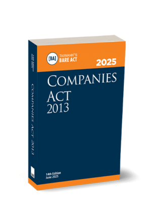 TAXMANN Companies Act 2013 Bare Act  POCKET Edition 2025