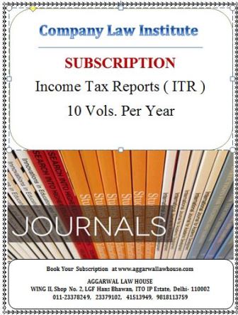 CLI Subscription Income Tax Reports ( ITR ) 10 Vols. Per Year Edition 2024