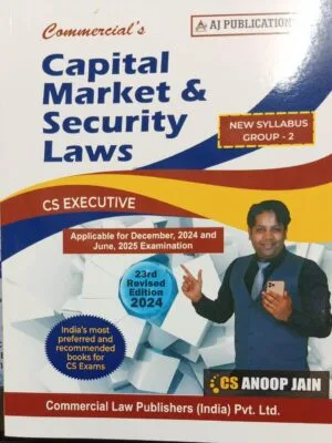 COMMERICAL'S CAPITAL MARKET & SECURITY LAWS APPLICABLE OR DEC, 2024 AND JUNE, 2024 EXAMINATION