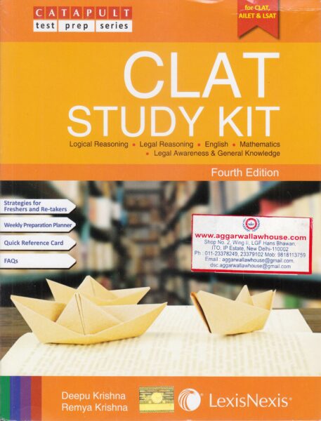 Lexis Nexis CLAT Study Kit (Logical Reasoning, Legal Reasoning, English, Mathematics and Legal Awareness and General Knowledge) Edition 2017