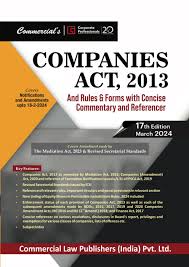 Commercial Companies Act 2013 (And Rules & Forms With Concise Commentary and Referencer) (Set of 2 Vols) Edition 2024