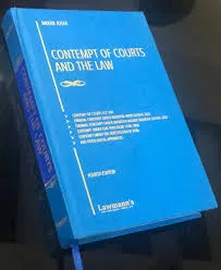 Lawmann's Contempt of Courts and the Law by NAYAN JOSHI 4th Edition 2025
