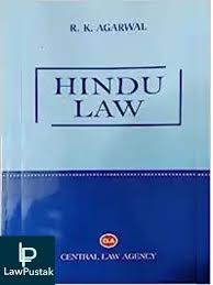 Central Law Agency's HINDU LAW by RK AGARWAL Edition 2022