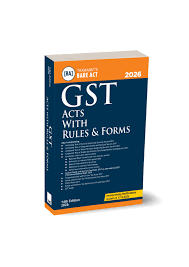 TAXMANN BARE ACT GST ACTS WITH RULES & FORMS 15TH EDITION 2026