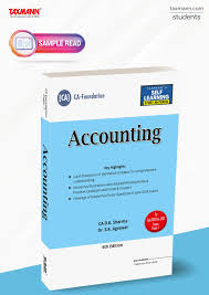 Taxmann Accounting For CA Foundation New Syllabus by DG Sharma & SK Agrawal Applicable for Sept.2024/Jan 2025 Exams