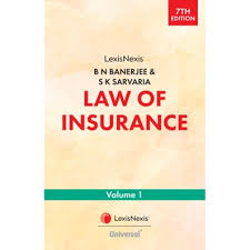 Lexis Nexis Law of Insurance by Law of Insurance (Set of 2 Vols) by B N Banerjee & S K Sarvaria Edition 2025