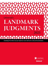 Universal's Landmark Judgments Edition 2025