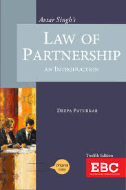 EBC Law of Partnership An Introduction by AVTAR SINGH Edition 2025
