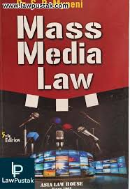 Asia Law house Mass Media Law by S.R. Myneni Reprint Edition 2025-26