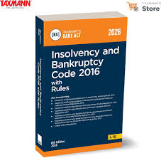 Taxmann Bare Act Insolvency and Bankruptcy code, 2016 with Rules 8th Edition 2026