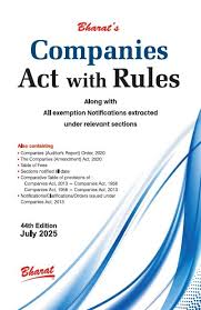 Bharat Companies Act with Rules 45th Edition 2026