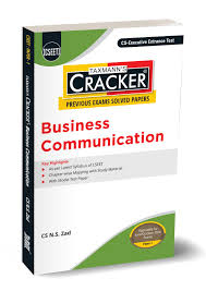 Taxmann Cracker Business Communication for CS Executive (CSEET) Paper 1 New Syllabus by CS.N.S.Zad Applicable for June/October 2026 Exams Edition 2026