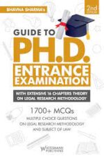 Whitemann's Guide to PH.D Entrance Examination By Bhavna Sharma's Edition 2023
