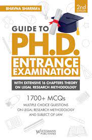 Whitemann's Guide to PH.D Entrance Examination By Bhavna Sharma's Edition 2023