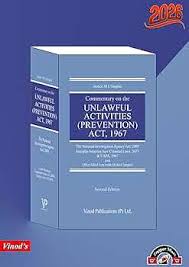 Vinod Publication Commentary on the Unlawful Activities ( Prevention ) Act 1967 by M L Singhal Edition 2026