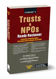 TAXMANN'S TRUSTS & NPOs Ready Reckoner Dr.Manoj Fogla 7th EDITION 2026