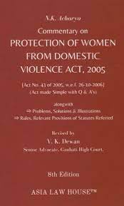 Asia Commentary on Protection of Women from Domestic Violence Act, 2005 by NK ACHARYA Edition 2021