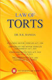 ALLAHABAD LAW AGENCY'S Law of Torts by R.K BANGIA's Edition 2022