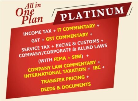 Tax Publishers Subscription All in One Plan (PLATINUM) Edition 2021-22
