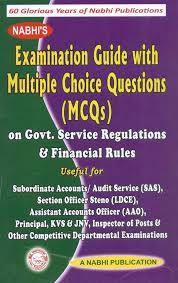 Nabhi's Examination Guide with Multiple Choice Questions on Govt. Service Regulations and Financial Rules by AJAY KUMAR GARG Edition 2026 (ENGLISH)