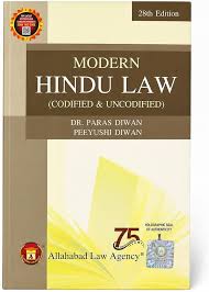 Allahabad Law Agency Modern Hindu Law by Dr. Paras Diwan & Peeyushi Diwan Edition 28th 2026
