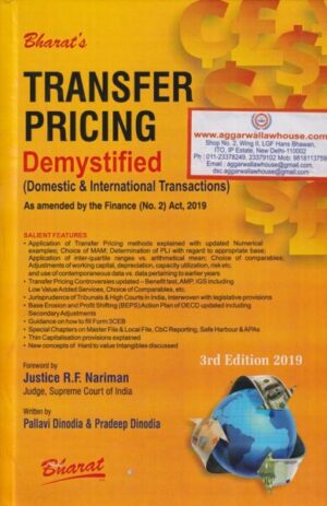 Bharat's Transfer Pricing Demystified by Pallavi Dinodia & Pradeep Dinodia Edition 2019