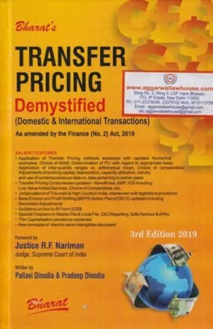 Bharat's Transfer Pricing Demystified by Pallavi Dinodia & Pradeep Dinodia Edition 2019