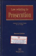 Whytes & Co's Law relating to Prosecution (In 10 Volumes) by N SANTOSH HEGDE & UV SINGH Edition 2019