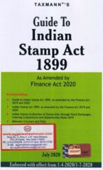 Taxmann's Guide to Indian Stamp Act 1989 (As Amended by Finance Act 2020) Edition 2020