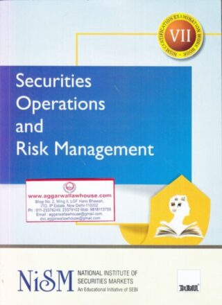Taxmann Securities Operations and Risk Management VII Edition 2018