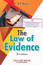 Asia's The Law of Evidence by SR MYNENI Edition 2022