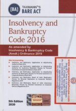 Taxmann Bare Act Insolvency and Bankruptcy Code 2016 (Pocket) Edition 2020