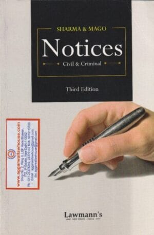 Lawmann Notices (Civil and Criminal) by SHARMA & MAGO Edition 2025