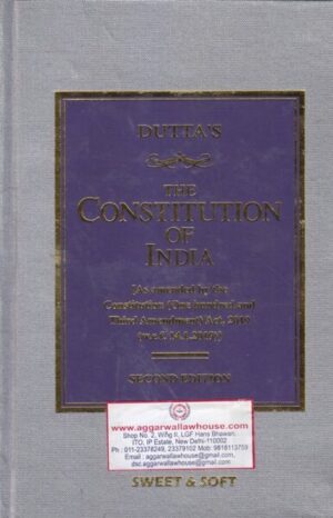 Sweet & Soft DUTTA'S The Constitution of India Edition 2019