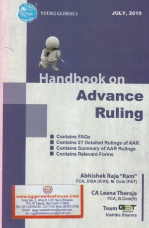 Young Global's Handbook on Advance Ruling by Abhishek Raja Ram & Leena Theraja Edition 2019