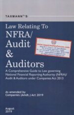 Taxmann's Law Relating to NFRA/ Audit & Auditors Edition 2019
