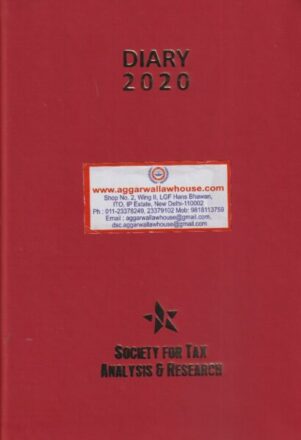 Society For Tax Analysis & Research Diary 2020 Ready Referencer and Personal Diary