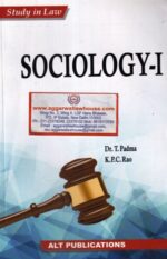 ALT Publications' Study in law SOCIOLOGY-I by DR T PADMA & K.P.C RAO Edition 2020