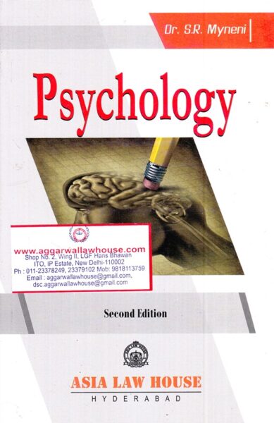 Asia's Psychology by SR MYNENI Edition 2018