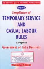 Nabhi's Compilation of Temporary Sevice and Casual Labour Rules Edition 2019