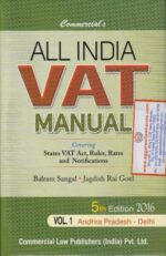 Commercial's All India VAT Manual ( Set of 4 Vols) by BALRAM SANGAL & JAGDISH RAI GOEL Edition 2016
