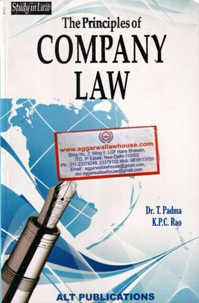 The Principal Of Company Law by DR T PADMA & K.P.C RAO