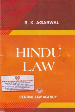 Central Law Agency's HINDU LAW by RK AGARWAL Edition 2022