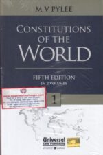 Universal Constitutions of The World Set of 2 Vols by MV PYLEE Edition 2017